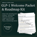 GLP-1 Welcome Packet & Roadmap Kit | Semaglutide/Tirzepatide Patient Onboarding, Expectations, Tracker (Digital Download)