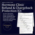 Hormone Clinic Refund & Chargeback Protection Kit | TRT HRT BHRT Policy, Scripts, Billing (Digital Download)