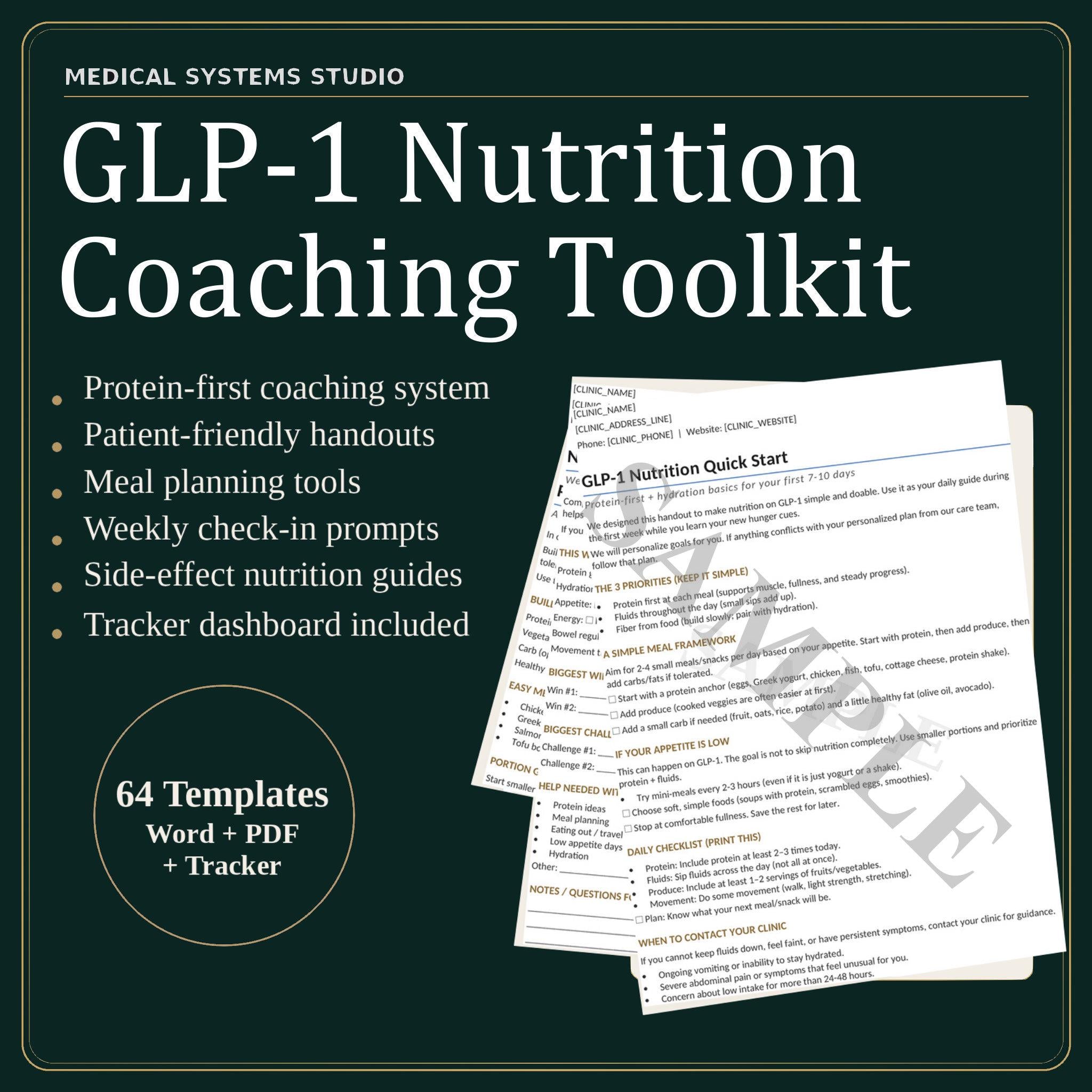 scripts semaglutide GLP-1 Nutrition Coaching Toolkit