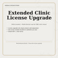 Extended Clinic License Upgrade (Multi-Location) | For Medical Systems Studio Digital Products | Instant PDF