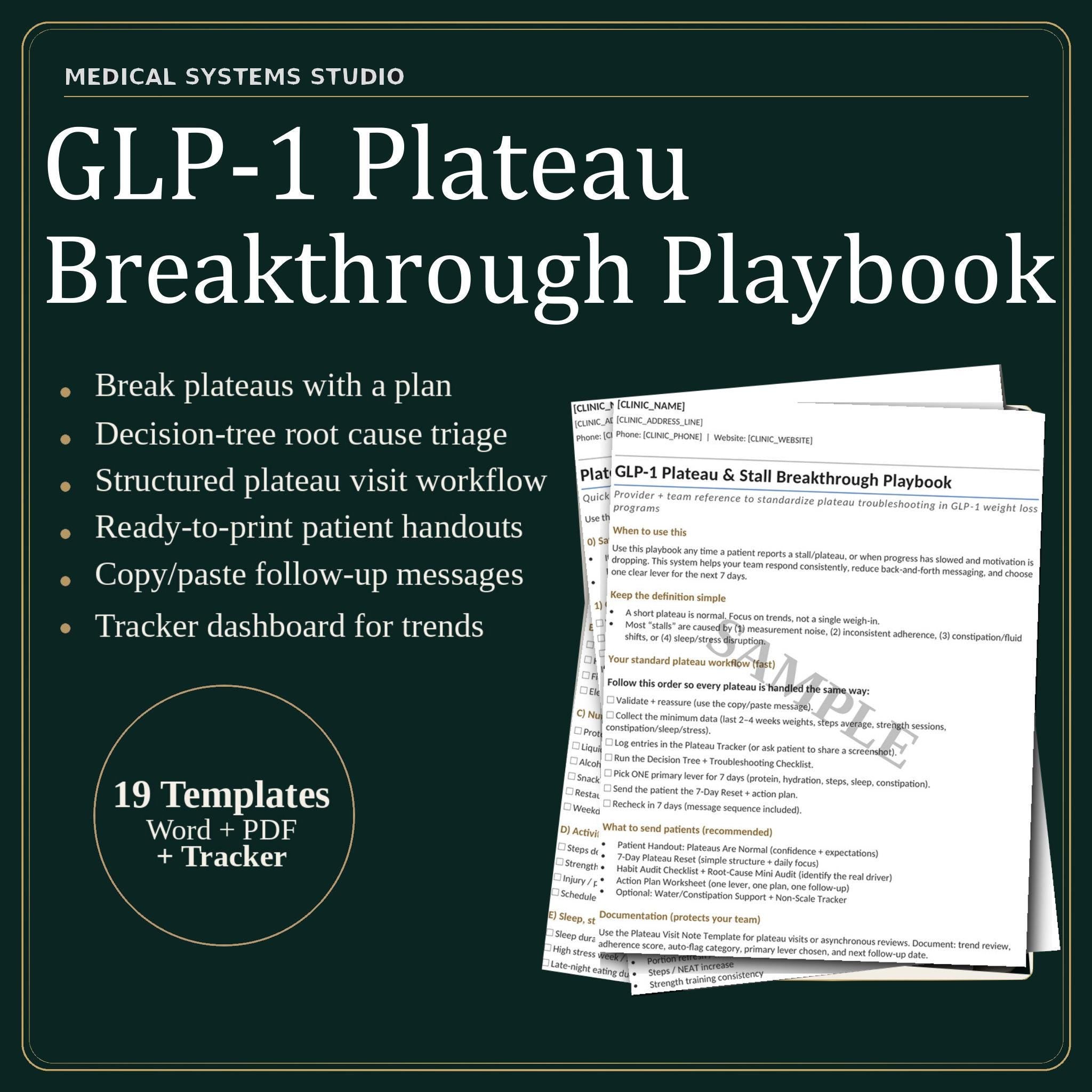 GLP-1 Plateau Breakthrough Playbook