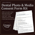 Dental Photo & Media Consent Form Kit | HIPAA, Consent Tracker, SOP (Digital Download)
