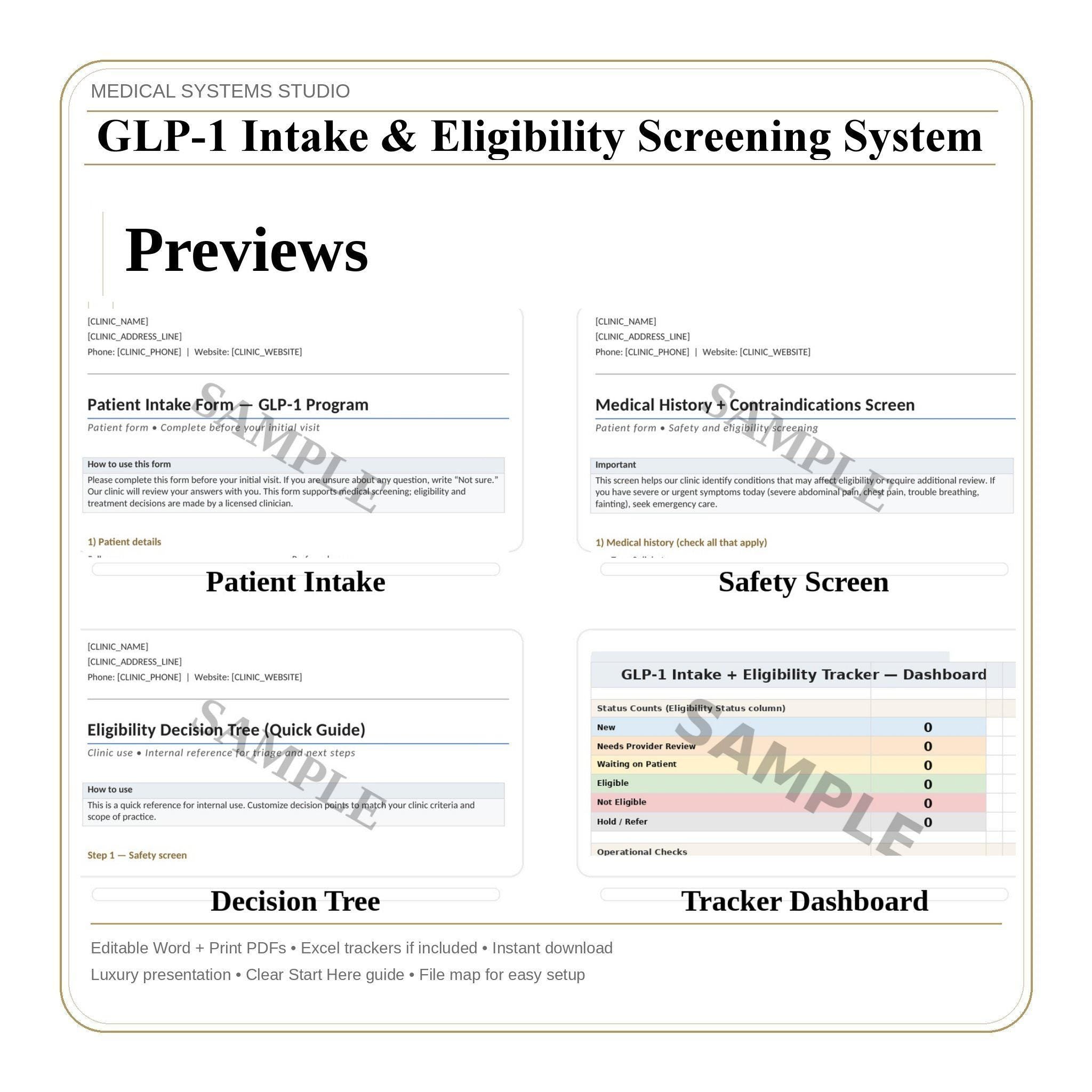 glp 1 consent form GLP-1 Intake Form
